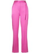 Robert Rodriguez Studio Belted High-waist Trousers - Pink