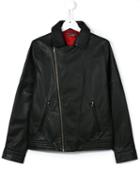 Dondup Kids Classic Biker Jacket, Boy's, Size: 14 Yrs, Black