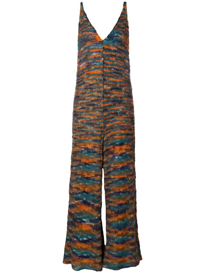 Osklen Loose-fit Sleeveless Jumpsuit - Multicolour