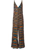 Osklen Loose-fit Sleeveless Jumpsuit - Multicolour