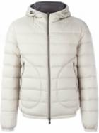 Herno Hooded Padded Jacket, Men's, Size: 58, Nude/neutrals, Polyamide/polyurethane/feather Down