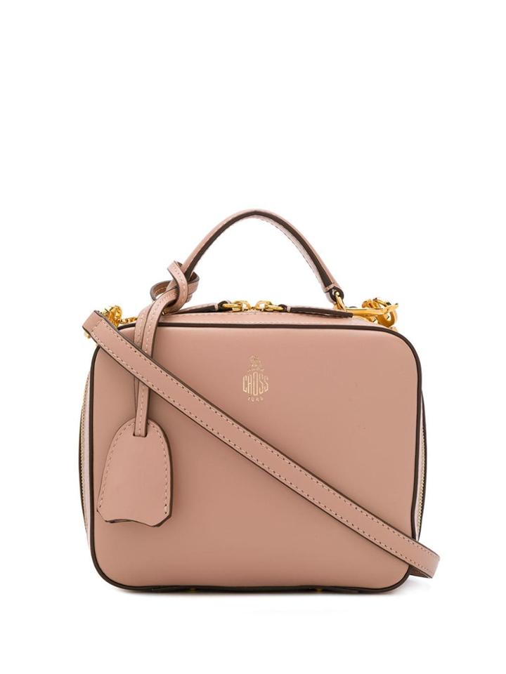 Mark Cross Double Zip Lunch Box - Neutrals