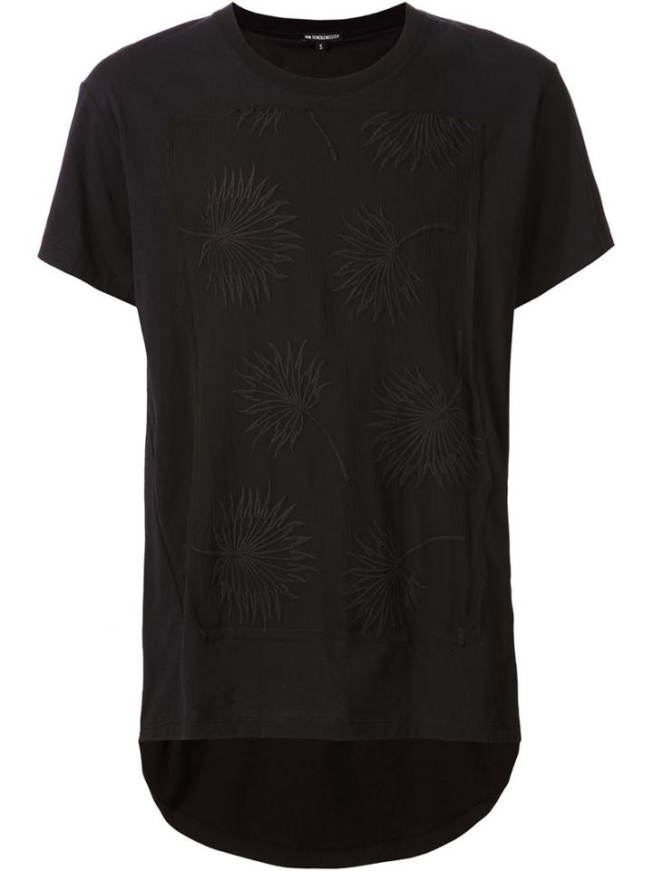 Ann Demeulemeester Embroidered Panel T-shirt