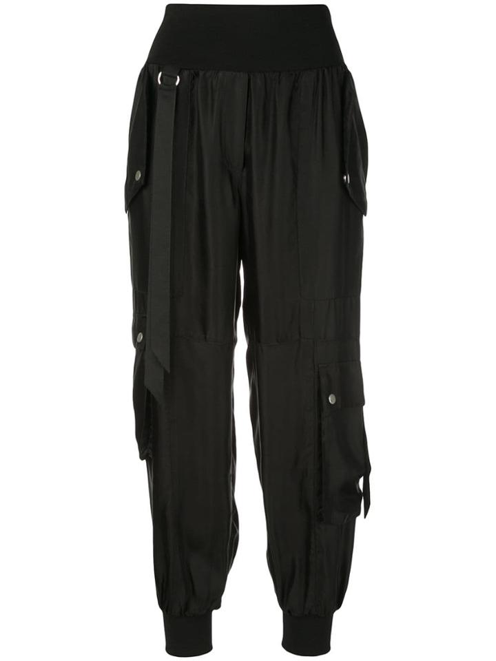 Cinq A Sept Harmony Tapered Trousers - Black