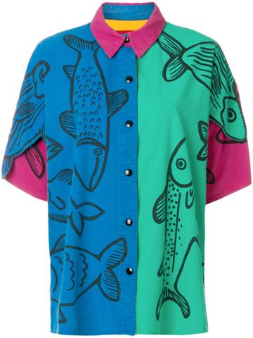 Jc De Castelbajac Vintage Printed Shirt - Multicolour