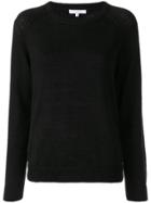 Venroy Plain Round Neck Jumper - Black