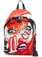 Moschino Drink Print Backpack - Multicolour