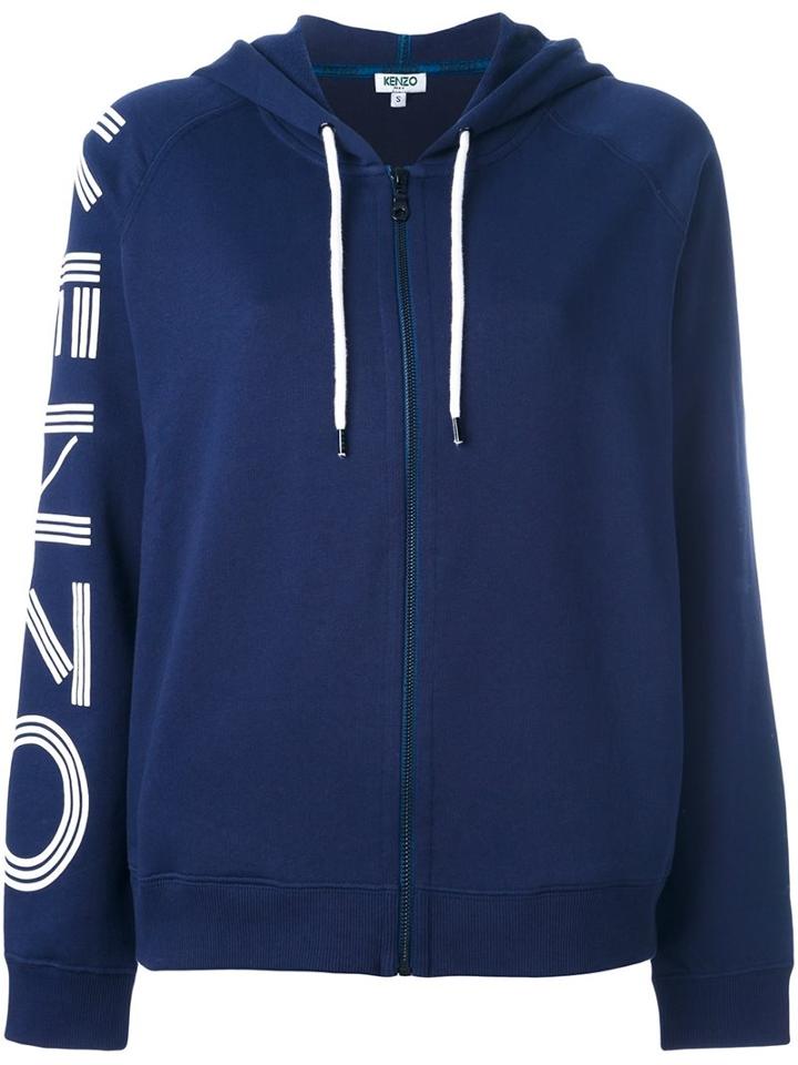 Kenzo Kenzo Paris Hoodie, Women's, Size: Small, Blue, Cotton