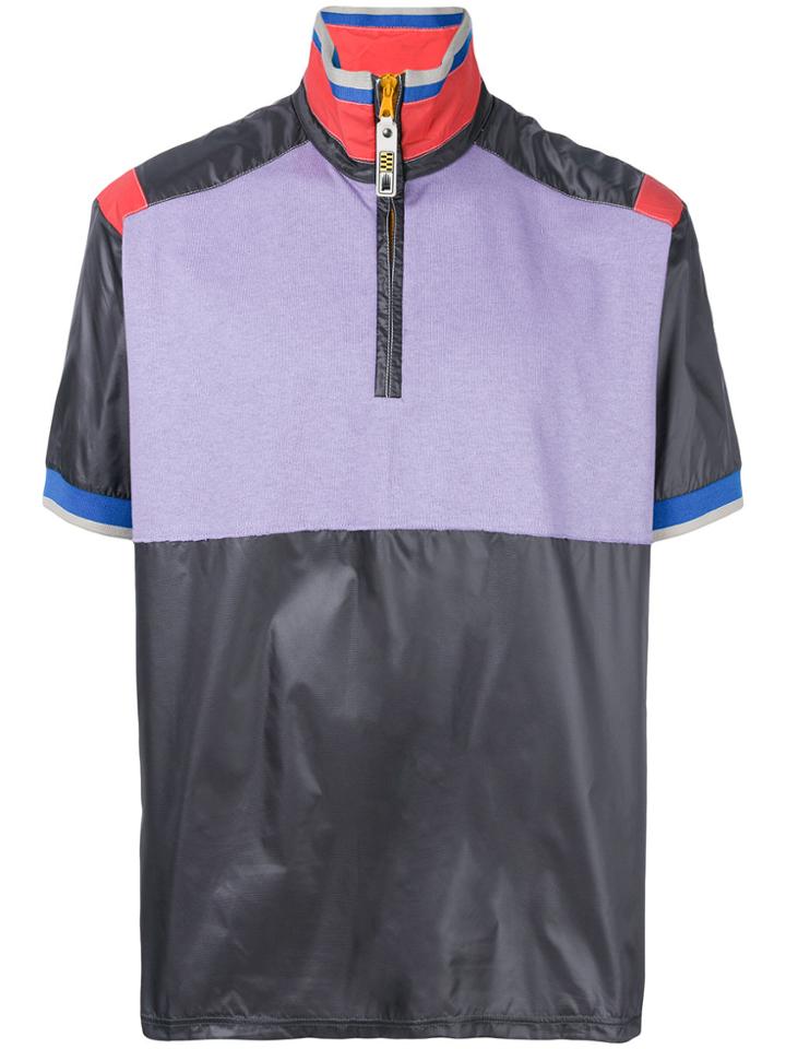 Lanvin Colourblock Short Sleeve Pullover - Multicolour