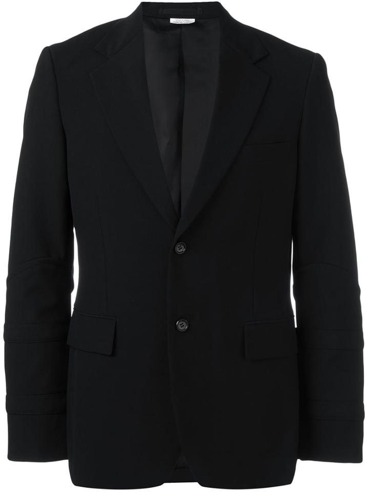 Comme Des Garçons Homme Plus Single Breasted Blazer, Men's, Size: Xs, Black, Cupro/wool