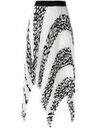 Dvf Diane Von Furstenberg Oriental Wrap Skirt - Nude & Neutrals