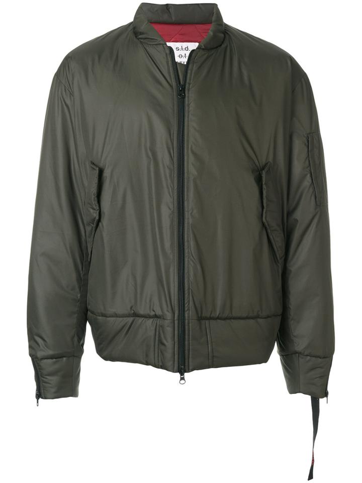 Sold Out Frvr Zip-up Bomber - Green