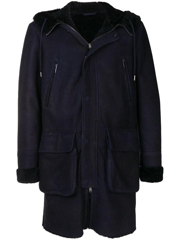 Desa 1972 Loose Fitted Coat - Blue
