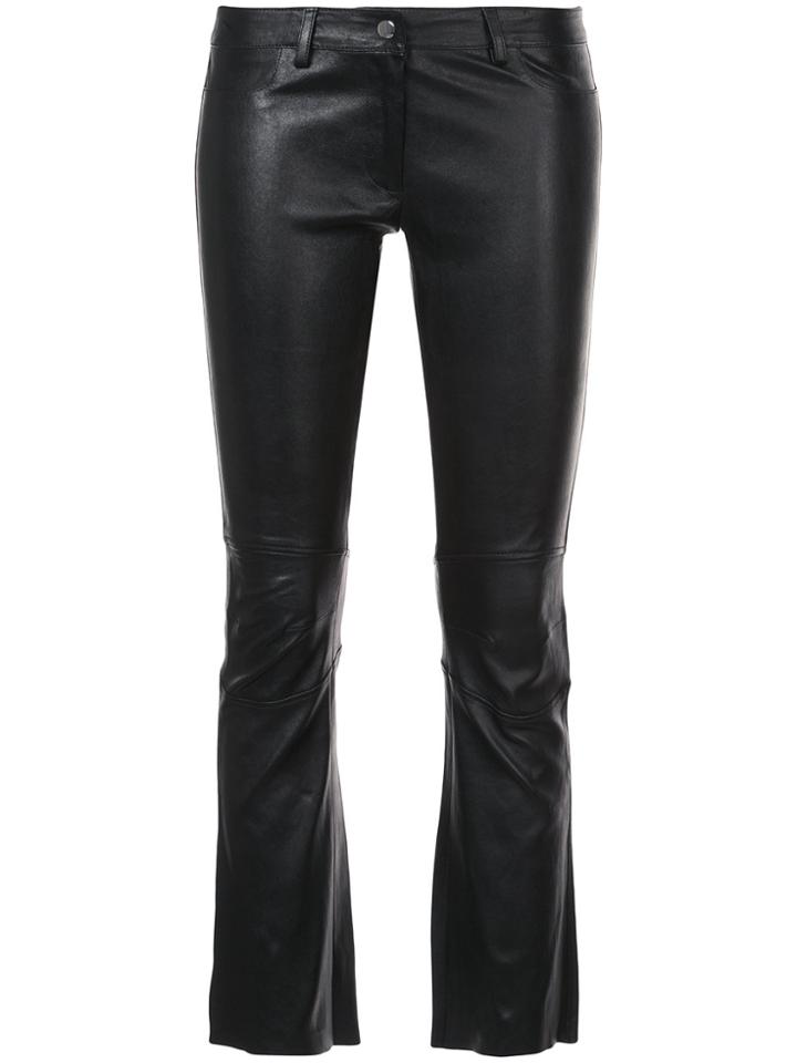 Sylvie Schimmel Cropped Trousers - Black