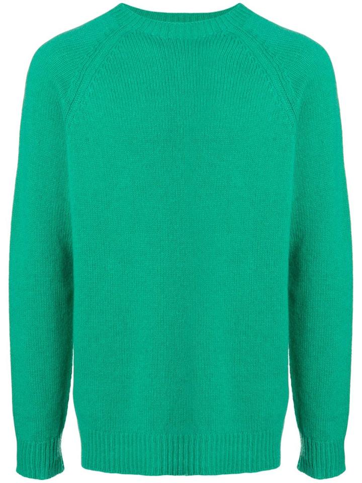 A.p.c. Fine Knit Sweater - Green