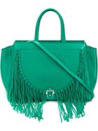 Paula Cademartori Bea Tote, Women's, Green, Calf Leather