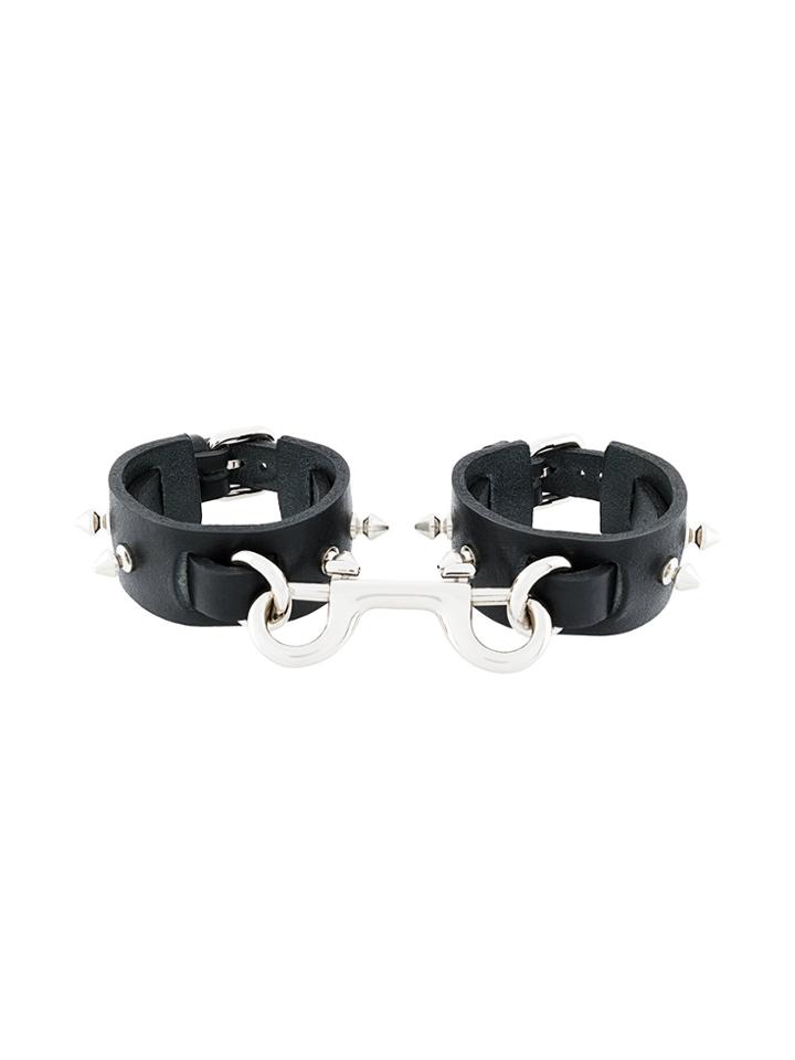 Absidem Petite Studded Janice Cuffs - Black