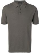 Roberto Collina Terry Fabric Polo Shirt - Grey
