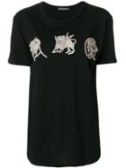 Alexander Mcqueen Embellished T-shirt - Black
