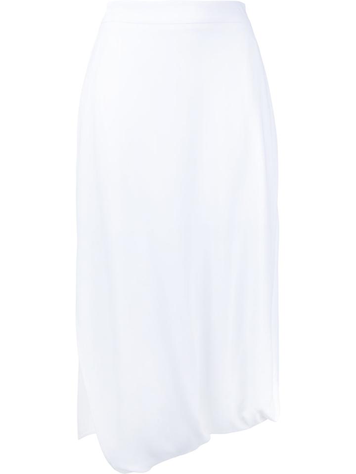 Stella Mccartney Stretch Midi Skirt - White