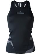 Adidas By Stella Mccartney Racerback Tank Top, Women's, Size: Small, Black, Recycled Polyester/spandex/elastane/polyamide