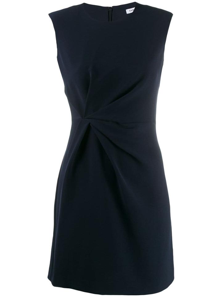 P.a.r.o.s.h. Twist-front Sleeveless Dress - Blue