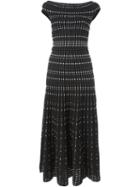 Alexander Mcqueen Off The Shoulder Evening Dress