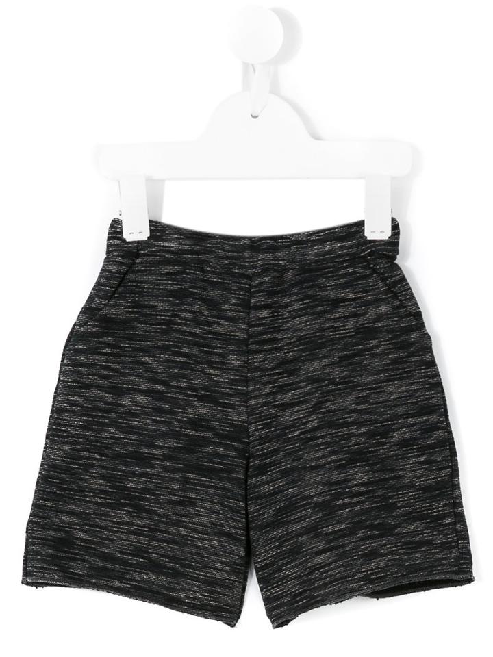Douuod Kids - Casual Shorts - Kids - Cotton/acrylic/polyamide/viscose - 18 Mth, Black