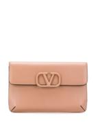 Valentino Valentino Garavani Vlogo Clutch - Pink
