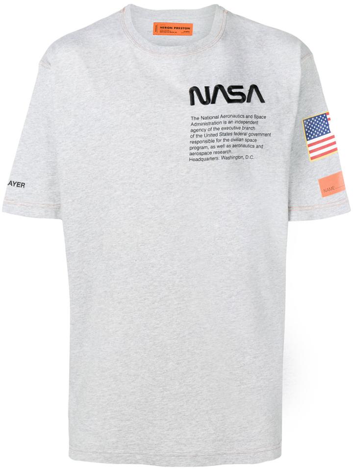 Heron Preston Nasa T-shirt - Grey