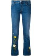 Stella Mccartney Nashville Skinny Kick Jeans, Women's, Size: 29, Blue, Cotton/spandex/elastane