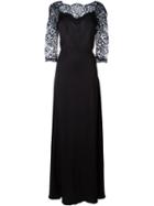 Ermanno Scervino Lace Sleeve Gown