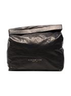 Simon Miller Black Lunchbox 30 Leather Clutch