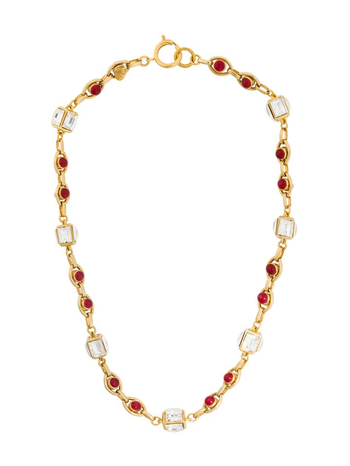 Chanel Vintage Medium Chain Necklace - Metallic