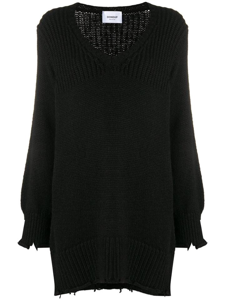Dondup Oversized Sweater - Black