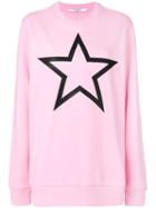 Givenchy - Star Print Sweatshirt - Women - Cotton - M, Pink/purple, Cotton