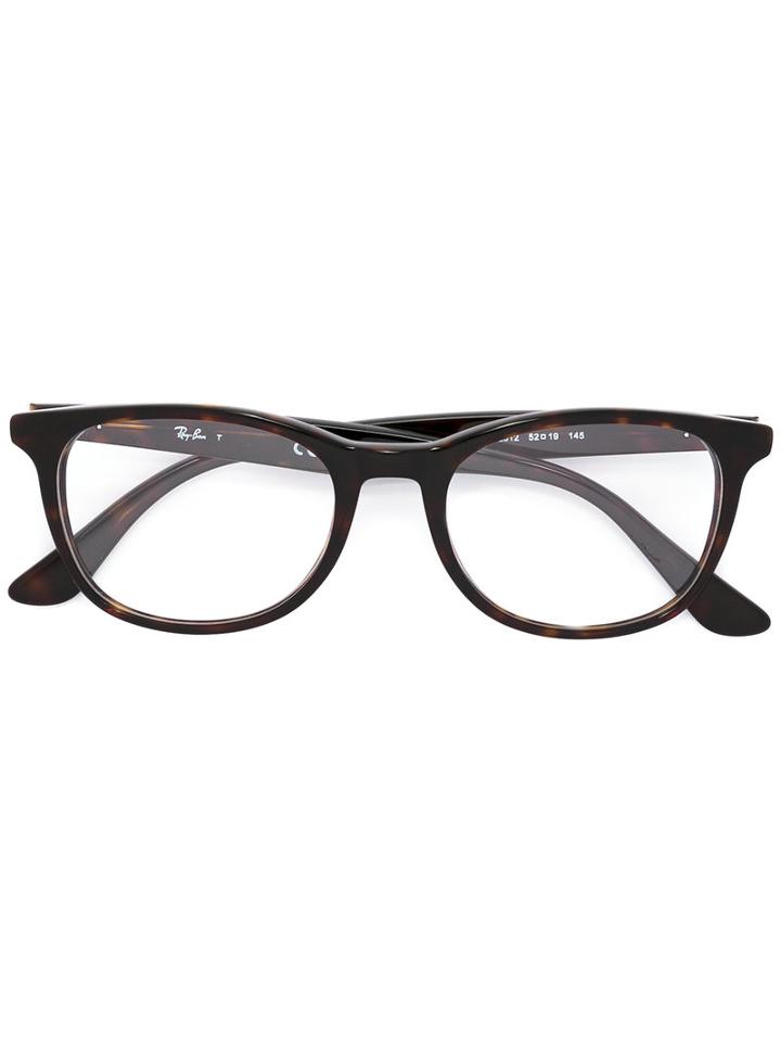 Ray-ban Square Frame Glasses, Black, Acetate