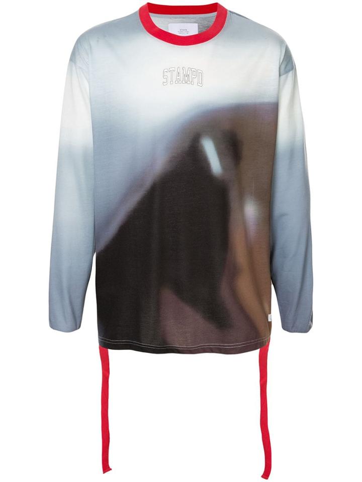Stampd Hacker Long Sleeved T-shirt - Blue