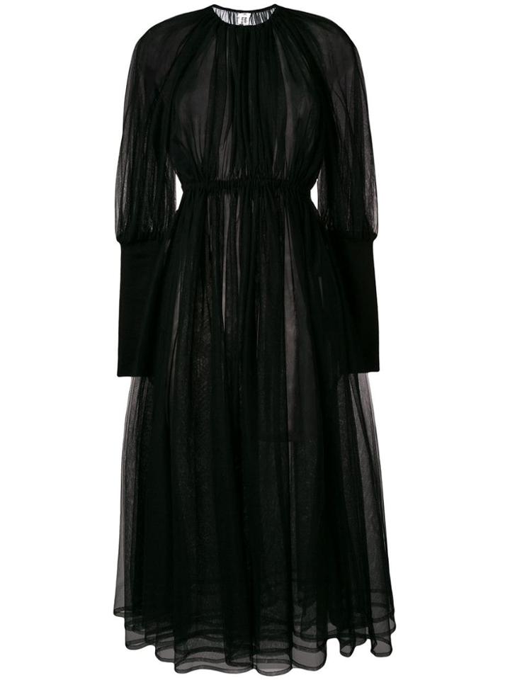 Comme Des Garçons Noir Kei Ninomiya Tulle Dress - Black