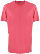 Tom Ford Plain Slim-fit T-shirt - Red