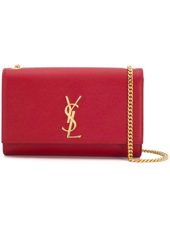Saint Laurent Kate Medium Shoulder Bag - Red