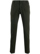 Entre Amis Straight Leg Trousers - Green