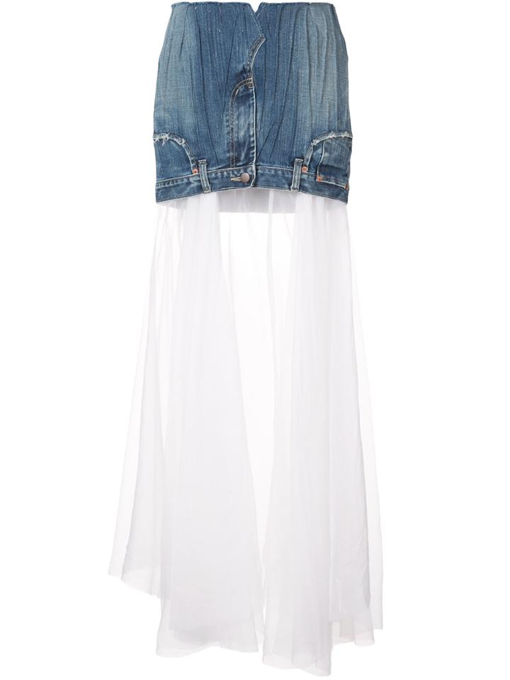 Maticevski Humanise Skirt - Blue