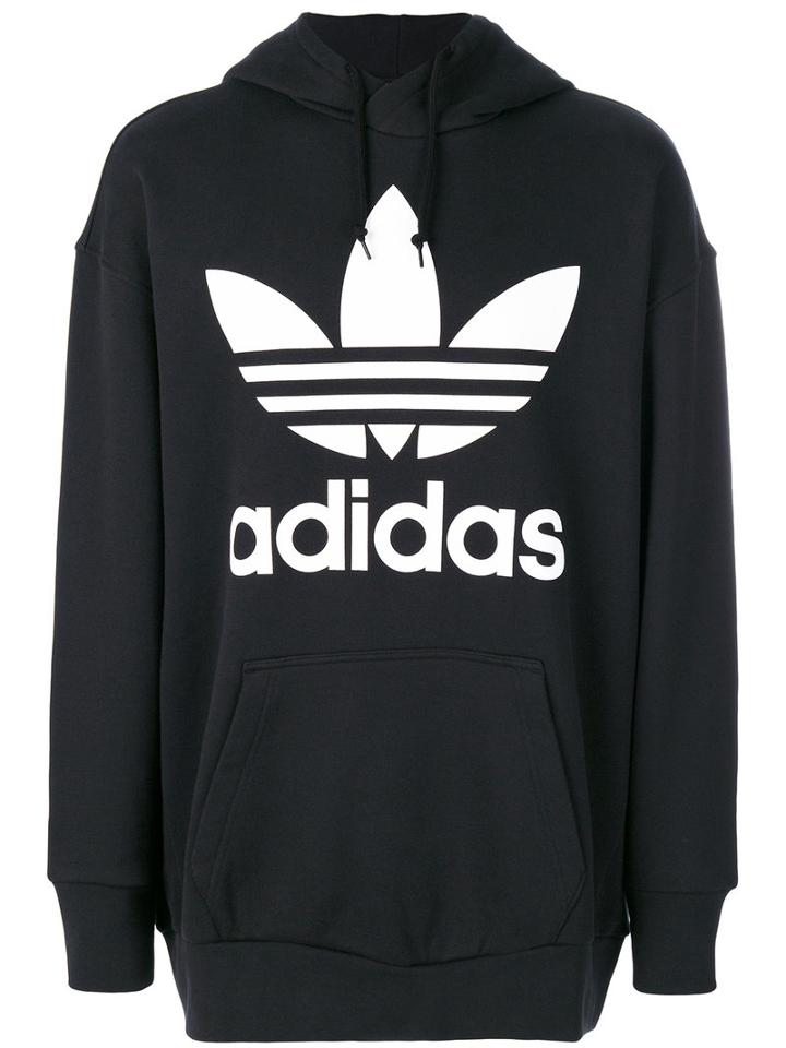 Adidas Originals - Logo Hoodie - Men - Cotton - Xs, Black, Cotton