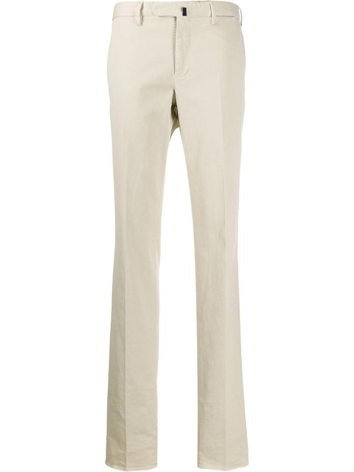 Incotex Straight-leg Tailored Trousers - Neutrals