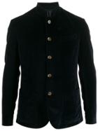 Eleventy Fitted Buttoned Jacket - Blue