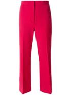 Fendi Cropped Tailored Trousers - Pink