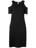 P.a.r.o.s.h. Cold-shoulder Dress, Women's, Size: Xs, Black, Polyester