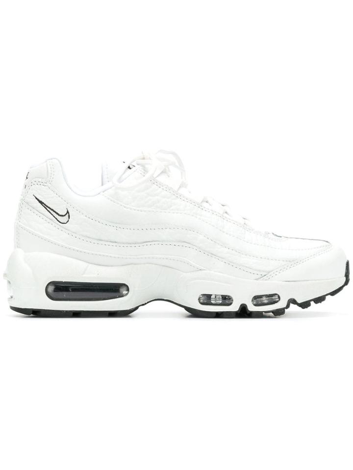 Nike Air Max 95 Low Top Trainers - White