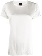 Pinko Satin Stretch T-shirt - White